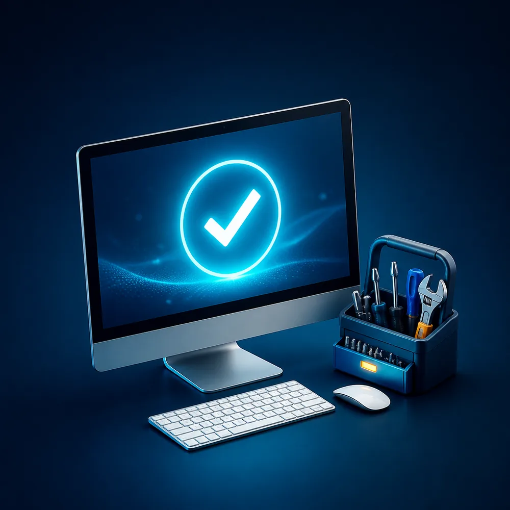Erfolgreich gelöstes Computerproblem